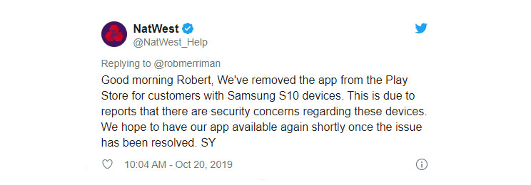 פרצת האבטחה בגלקסי 10: הבנקים חוסמים כניסת משתמשים עם המכשיר